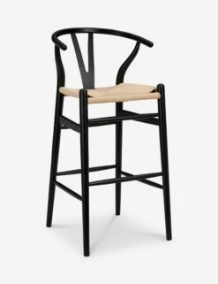Cylia Bar Stool 30 Cylia Bar Stool -Lulu and Georgia Store 08165BLK 02