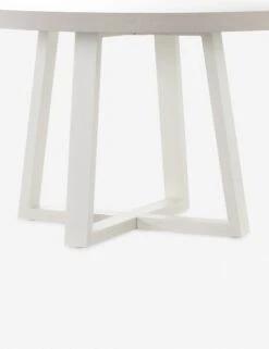 Hollis Indoor / Outdoor Round Dining Table 14 Hollis Indoor / Outdoor Round Dining Table -Lulu and Georgia Store 104940 002 DET 1