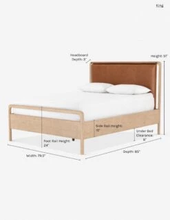 Tierney Leather Bed 13 Tierney Leather Bed -Lulu and Georgia Store 108480 003 prm 1 king