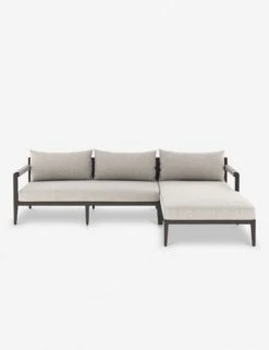 Cadenza Indoor / Outdoor Metal Sectional Sofa -Lulu and Georgia Store 223270 011 FRT 1