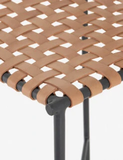 Daniel Leather Bar And Counter Stool 16 Daniel Leather Bar And Counter Stool -Lulu and Georgia Store 223601 003 DET 3