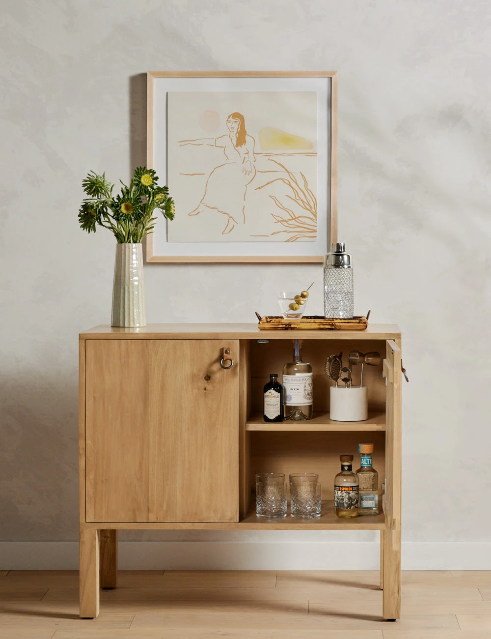 Beckett Bar Cabinet 3 Beckett Bar Cabinet - Image 3