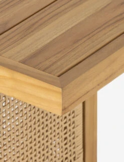 Anson Indoor / Outdoor Dining Bench -Lulu and Georgia Store 229409 001 DET 4