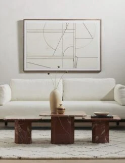 Linari Marble Nesting Coffee Table (Set Of 3) -Lulu and Georgia Store 229607 001 VIG 1