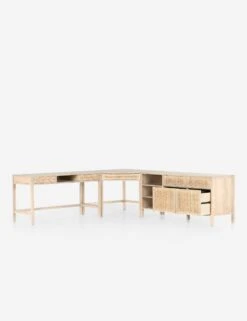 Margot Modular Desk With Filing Sideboard -Lulu and Georgia Store 230208 001 opn 2