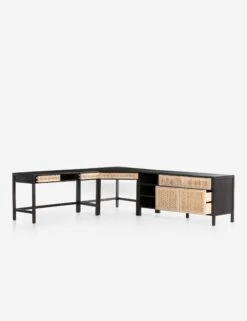 Margot Modular Desk With Filing Sideboard -Lulu and Georgia Store 230208 002 opn 1