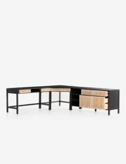Margot Modular Desk With Filing Sideboard -Lulu and Georgia Store 230208 002 opn 2
