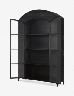 Cressida Wide Curio Cabinet 8 Cressida Wide Curio Cabinet -Lulu and Georgia Store 232421 001 OPN 1