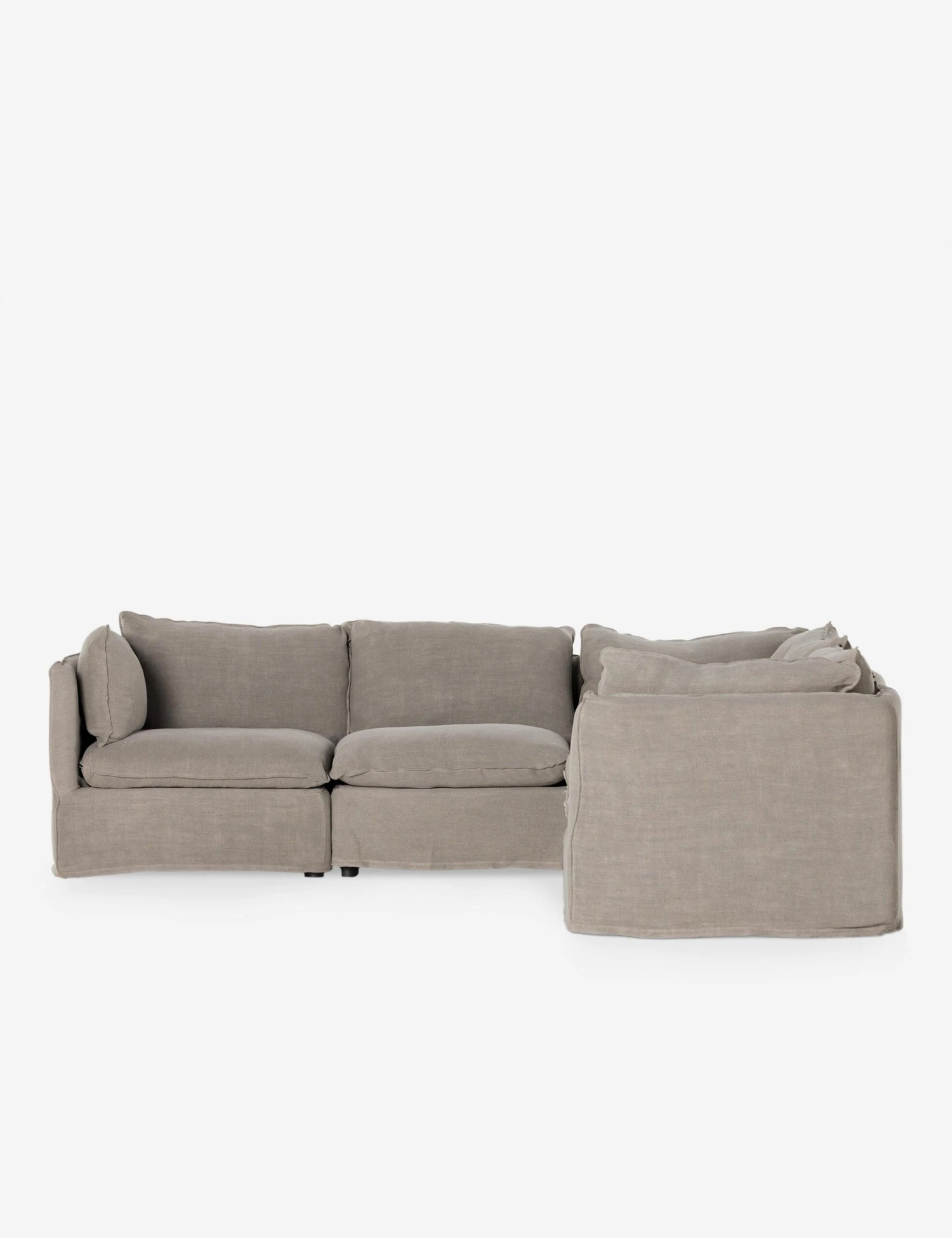 Costello Slipcover Corner Sectional Sofa 9 Costello Slipcover Corner Sectional Sofa - Image 9
