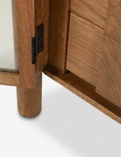 Rossano Curio Cabinet 21 Rossano Curio Cabinet -Lulu and Georgia Store 236021 002 DET 3