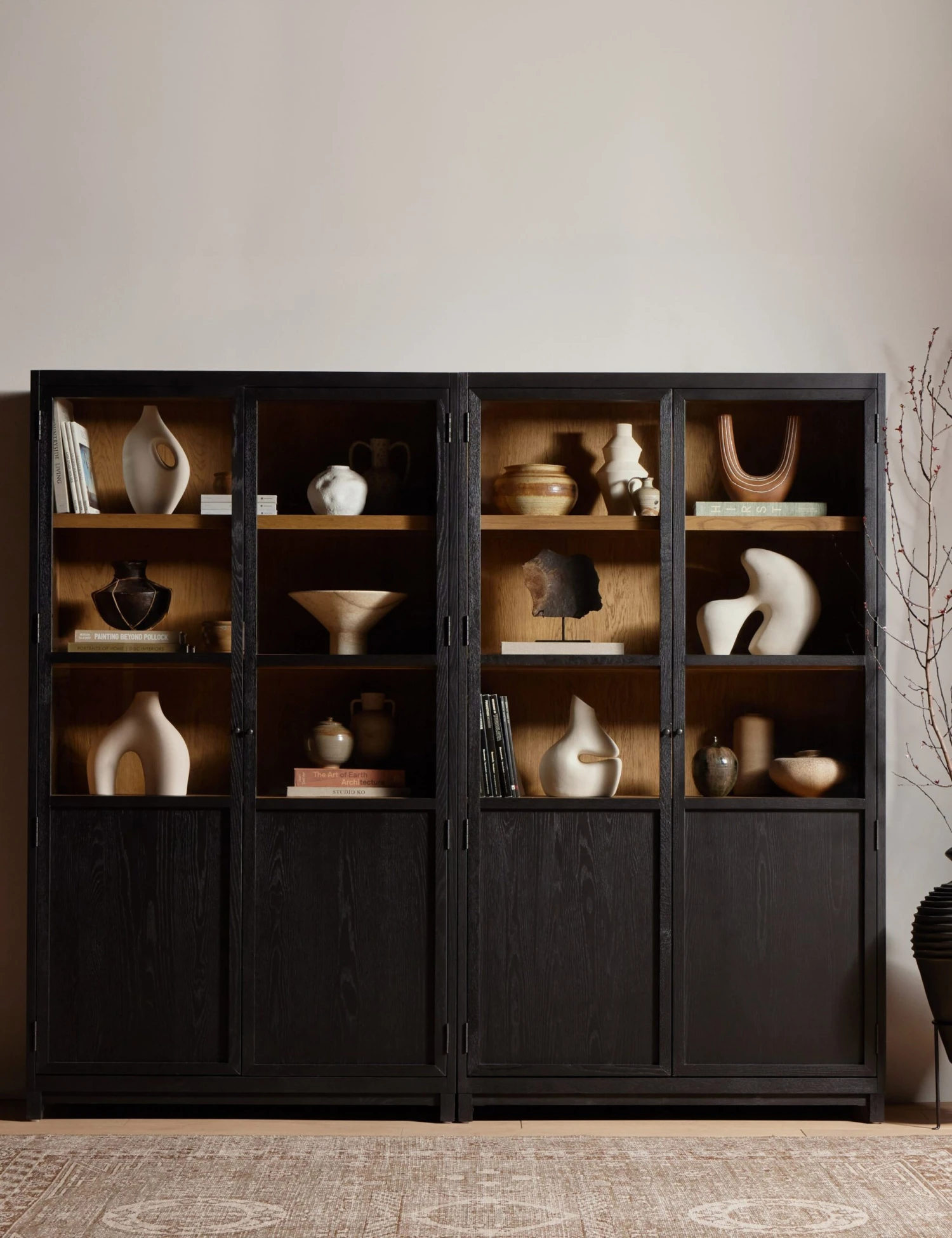 Carly Double Curio Cabinet 2 Carly Double Curio Cabinet - Image 2