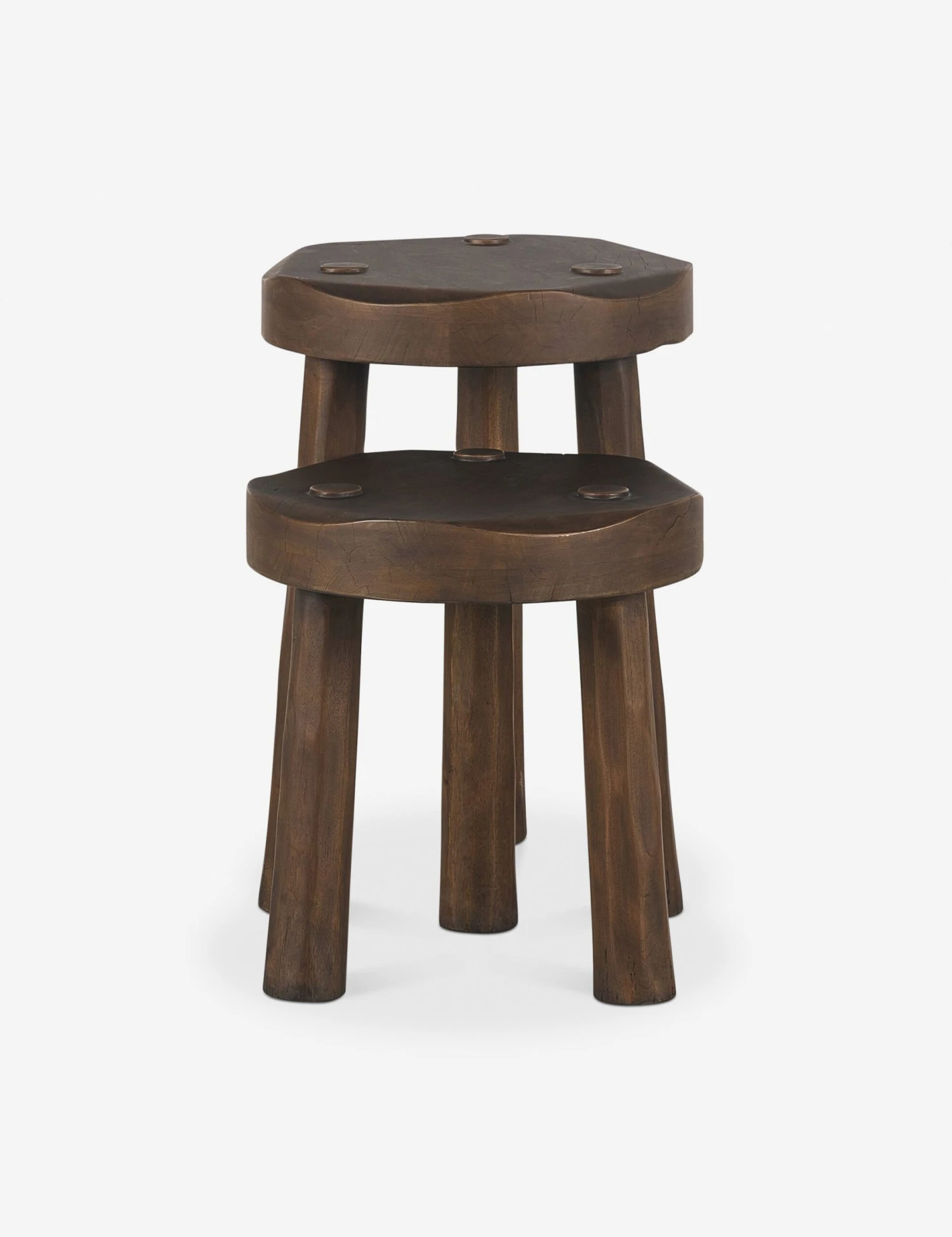 Maha Accent Stool (Set Of 2) By Amber Lewis X Four Hands 1 Maha Accent Stool (Set Of 2) By Amber Lewis X Four Hands