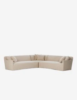 Lowell Slipcover Sectional Sofa By Amber Lewis X Four Hands -Lulu and Georgia Store 249228 001 PRM 1