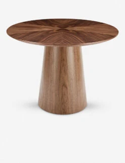 Beth Oval Dining Table, Brown 10 Beth Oval Dining Table, Brown -Lulu and Georgia Store 38666WAL KIT 03