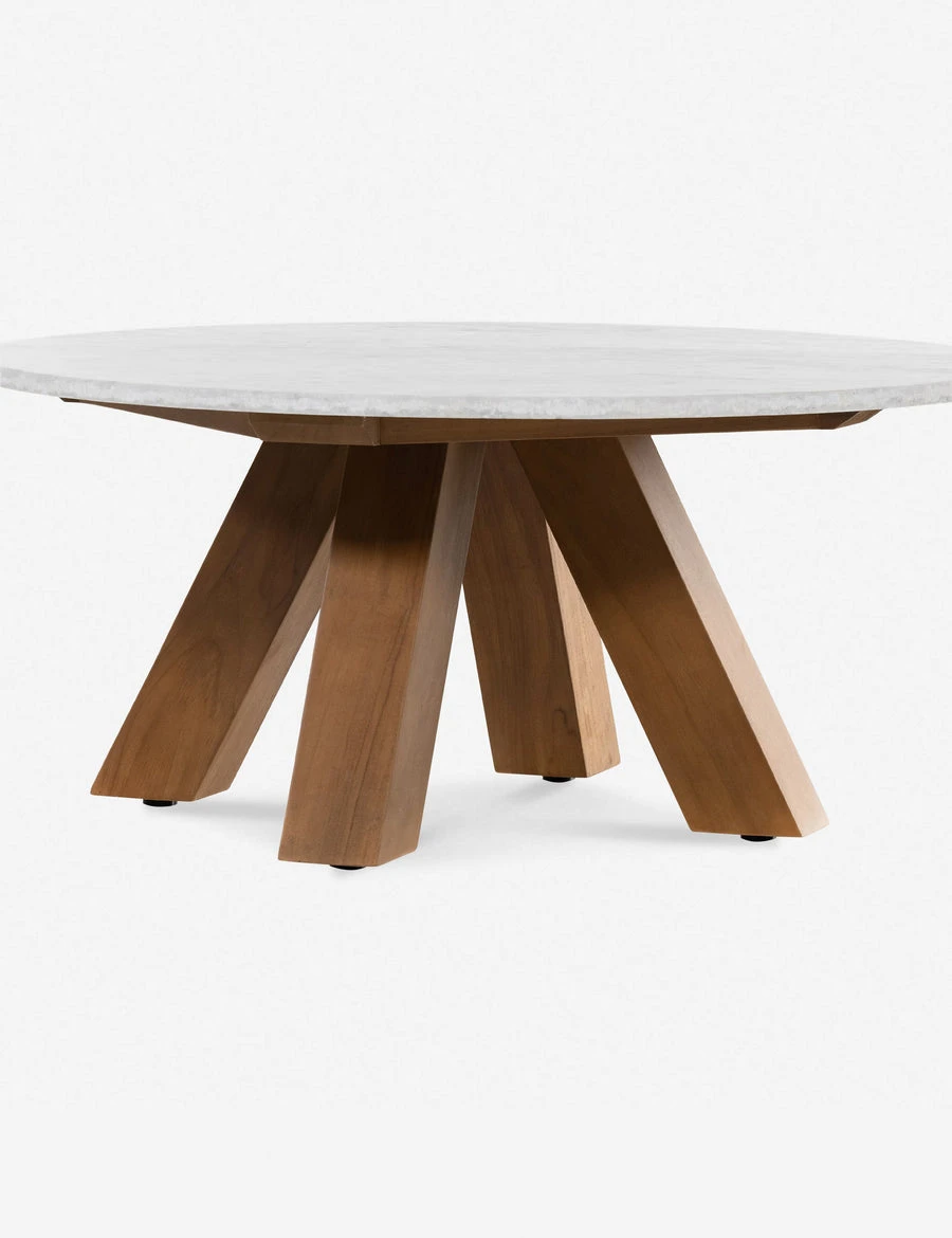 Catanzaro Indoor / Outdoor Round Coffee Table 3 Catanzaro Indoor / Outdoor Round Coffee Table - Image 3