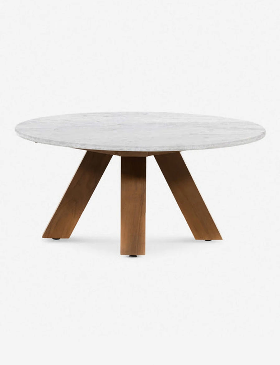 Catanzaro Indoor / Outdoor Round Coffee Table 2 Catanzaro Indoor / Outdoor Round Coffee Table - Image 2