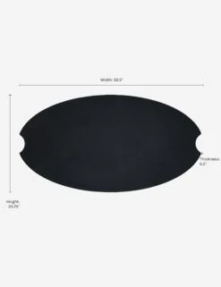 Fernanda Fire Bowl Lid -Lulu and Georgia Store 593 BLK Lid DIMScopy