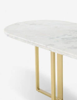 Kara Oval Dining Table -Lulu and Georgia Store 62 kara dining table white marble 4 1 900x b51265b0 51e6 4d17 bc23 31ac7ab2fed1