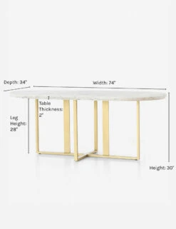 Kara Oval Dining Table -Lulu and Georgia Store 62 kara oval dining table 900x 576a1de7 7635 484b b398 a820030a2fe1