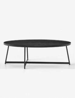 Gweneth Oval Coffee Table -Lulu and Georgia Store 90272blk 01 1