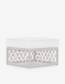 Gibbs Indoor / Outdoor Ottoman -Lulu and Georgia Store AME R06OT CU AMELIA OTTOMAN WB04