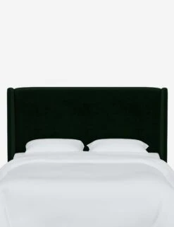 Adara Headboard -Lulu and Georgia Store AdaraHeadboard EmeraldVelvet 431FMHRVLVEMR 1
