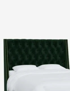 Admina Headboard -Lulu and Georgia Store AdminaHeadboard EmeraldVelvet 120NB GDMHRVLVEMR