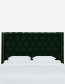 Admina Headboard -Lulu and Georgia Store AdminaHeadboard EmeraldVelvet 120NB GDMHRVLVEMR 1