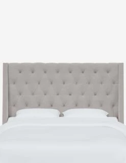 Admina Headboard -Lulu and Georgia Store AdminaHeadboard MineralVelvet 120NB PWTTNMNR 1