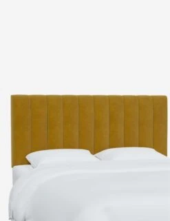 Aliyah Headboard -Lulu and Georgia Store AliyahHeadboard CitronellaVelvet 3650TMNCCTRNLL