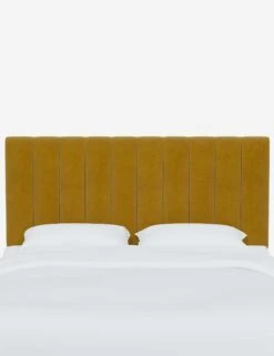 Aliyah Headboard -Lulu and Georgia Store AliyahHeadboard CitronellaVelvet 3650TMNCCTRNLL 1