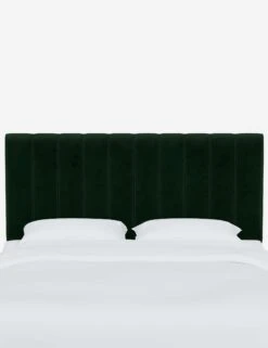 Aliyah Headboard -Lulu and Georgia Store AliyahHeadboard EmeraldVelvet 3650TMHRVLVEMR 1
