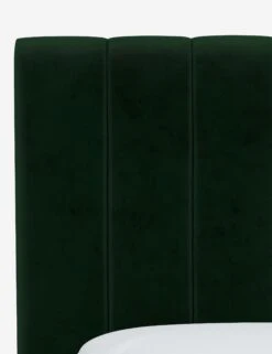 Aliyah Headboard -Lulu and Georgia Store AliyahHeadboard EmeraldVelvet 3650TMHRVLVEMR 3