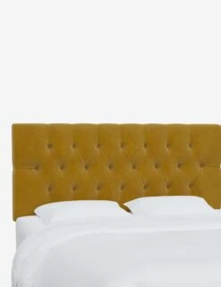 Amarise Headboard -Lulu and Georgia Store AmariseHeadboard CitronellaVelvet 540TMNCCTRNLL