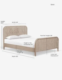 Brooke Platform Bed -Lulu and Georgia Store ArchBed Queen 0600Queen