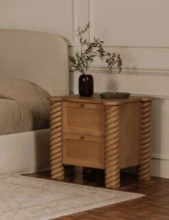 Treccia Nightstand By Gillian Segal For Moe's -Lulu and Georgia Store BB 1031 24 11