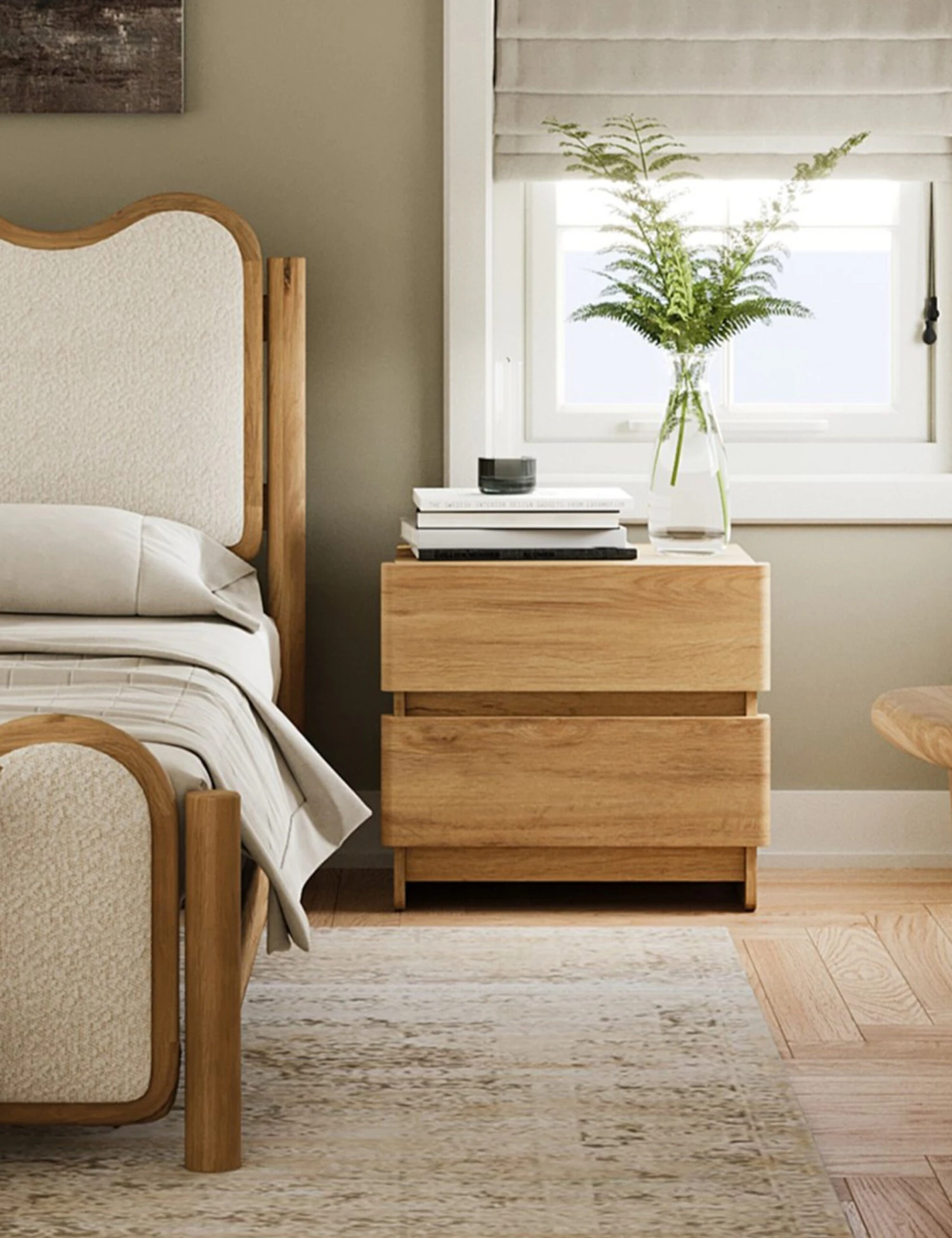 Mikiya Nightstand 2 Mikiya Nightstand - Image 2