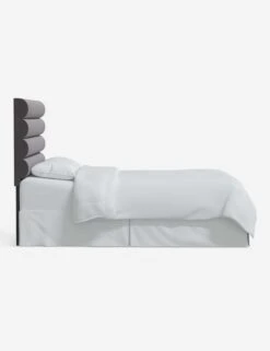 Bailee Headboard -Lulu and Georgia Store BaileeHeadboard SteelVelvet CHB0150TTNSTL 2