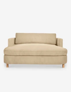 Belmont Media Lounger By Ginny Macdonald -Lulu and Georgia Store BelmontMediaLounger Brie Velvet16571