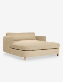 Belmont Media Lounger By Ginny Macdonald -Lulu and Georgia Store BelmontMediaLounger Brie Velvet16583