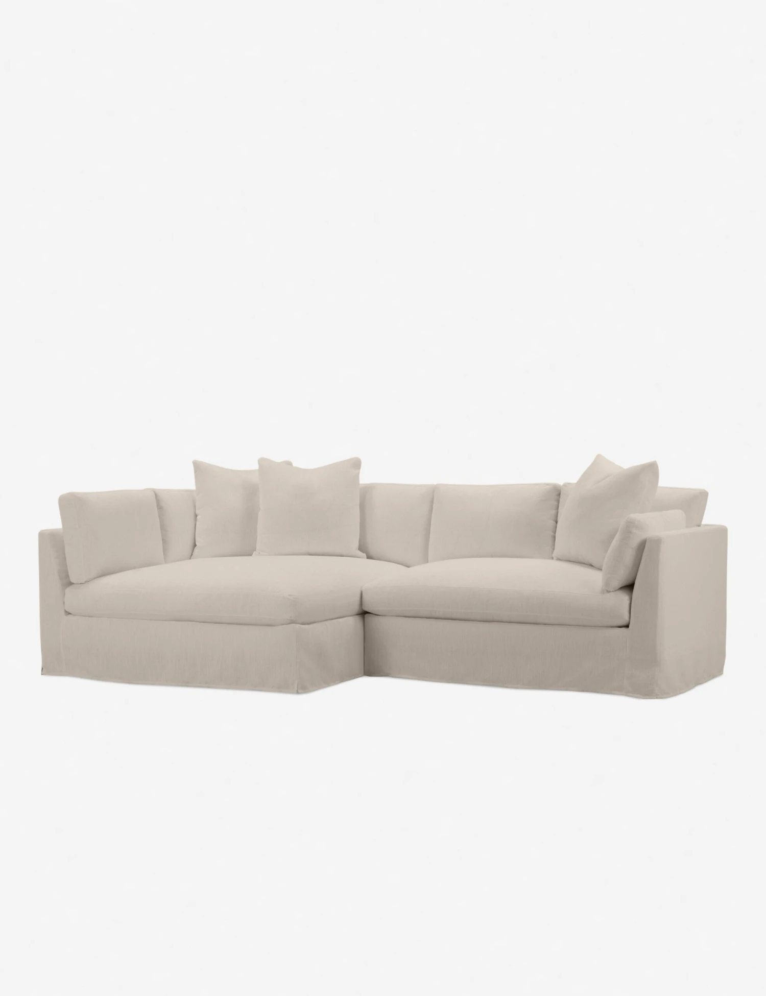 Coen Slipcover Sectional Sofa 2 Coen Slipcover Sectional Sofa - Image 2