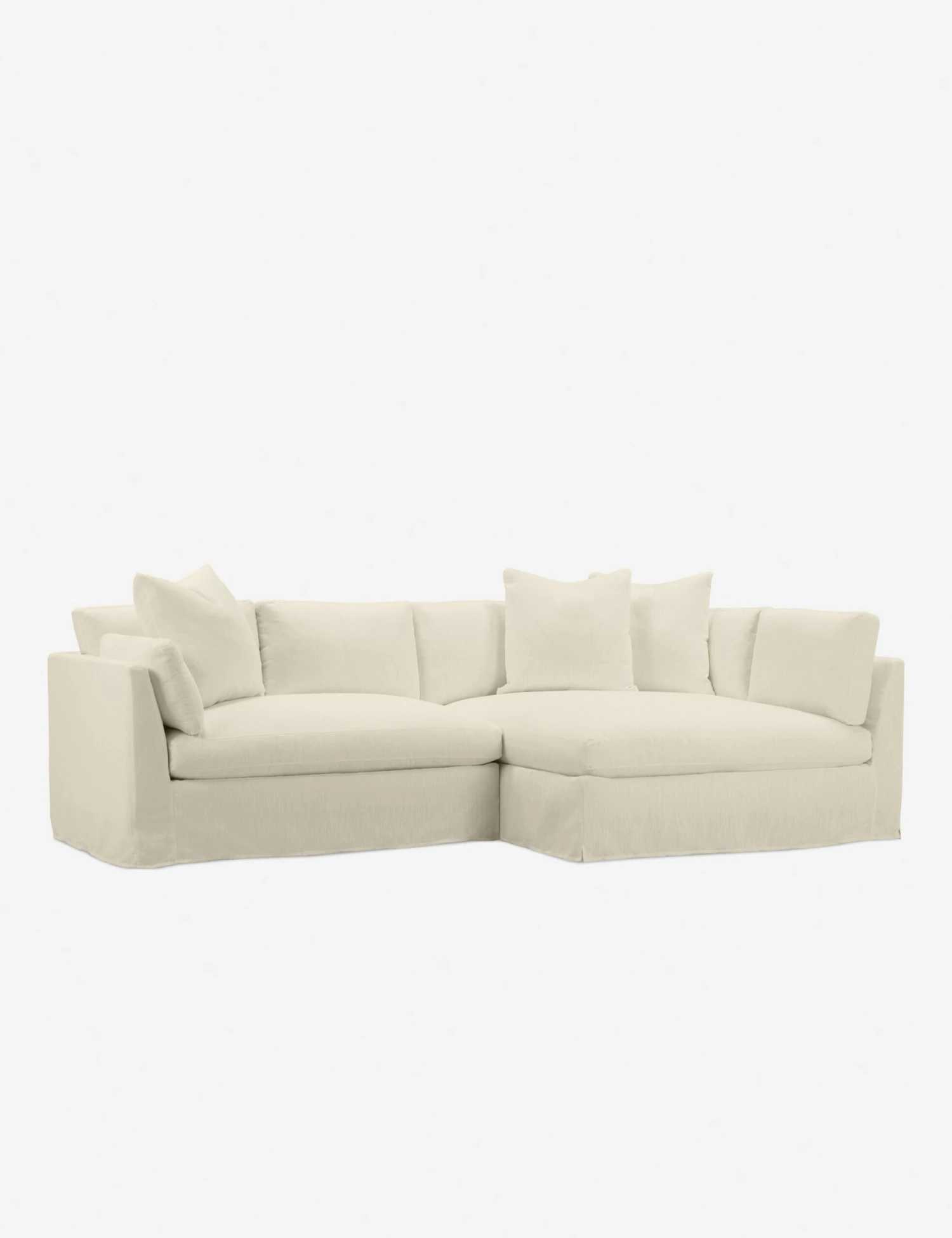 Coen Slipcover Sectional Sofa 5 Coen Slipcover Sectional Sofa - Image 5