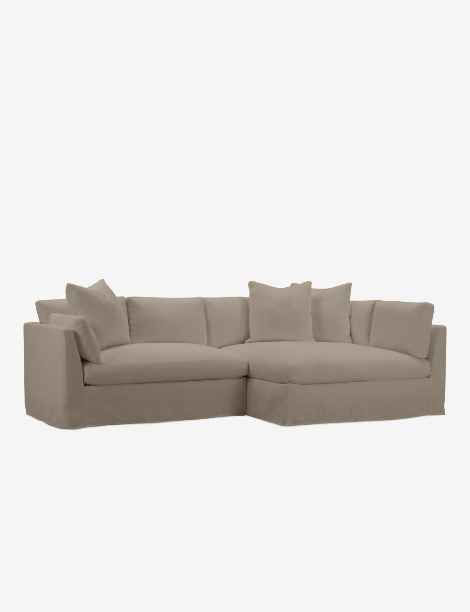 Coen Slipcover Sectional Sofa 9 Coen Slipcover Sectional Sofa - Image 9