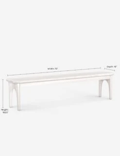Ashford Dining Bench -Lulu and Georgia Store DIN00278 6 1