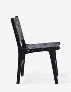 Gallagher Leather Dining Chair 19 Gallagher Leather Dining Chair -Lulu and Georgia Store DOV25003BKb