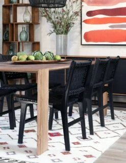 Gallagher Leather Dining Chair 18 Gallagher Leather Dining Chair -Lulu and Georgia Store DOV6371 DOV25003BK