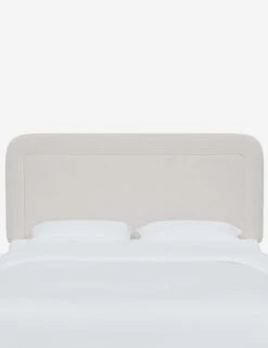 Gwendolyn Headboard 32 Gwendolyn Headboard -Lulu and Georgia Store GwendolynHeadboard SnowVelvet 1451FTTNSNW 1
