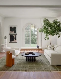 Billow Lounge Chair By Sarah Sherman Samuel -Lulu and Georgia Store IrregularGridKhakiLivingRoom 10781 V1 SITECROP 1262b4f6 d971 4f12 bf12 6483a467d0c0