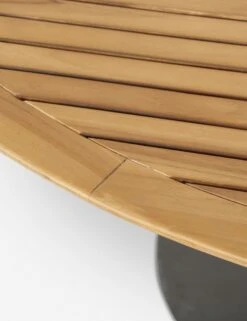 Georgette Indoor / Outdoor Round Dining Table -Lulu and Georgia Store JSOL 157 DET 1