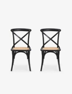 Jules Dining Chair (Set Of 2) 22 Jules Dining Chair (Set Of 2) -Lulu and Georgia Store Jules1Black